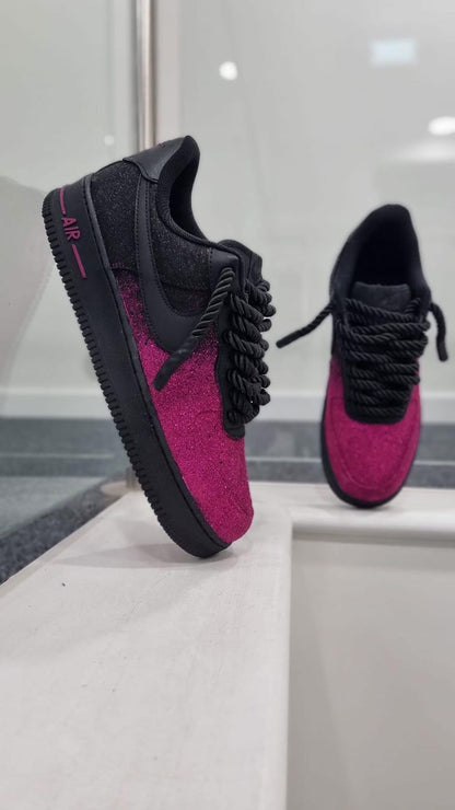 Glitter Air Force one custom